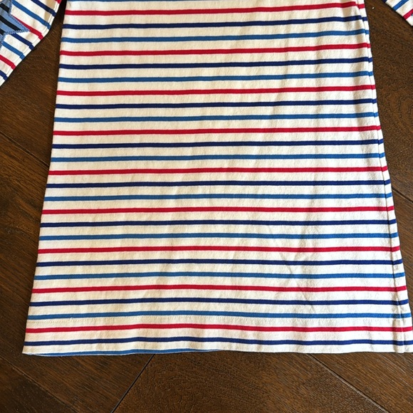 Crewcuts - Long Sleeve Dress Red,White & Blue Stripes- Stars on Elbows - Size:XS - Picture 5 of 9
